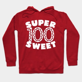 Super Sweet 100 Birthday Icing Hoodie